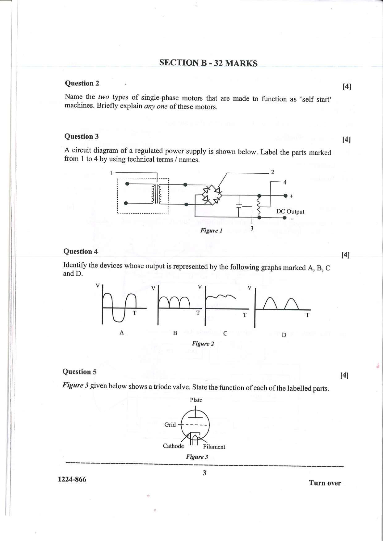 ISC 2024 Electricity and Electronics Question Paper for Class 12 — page 3