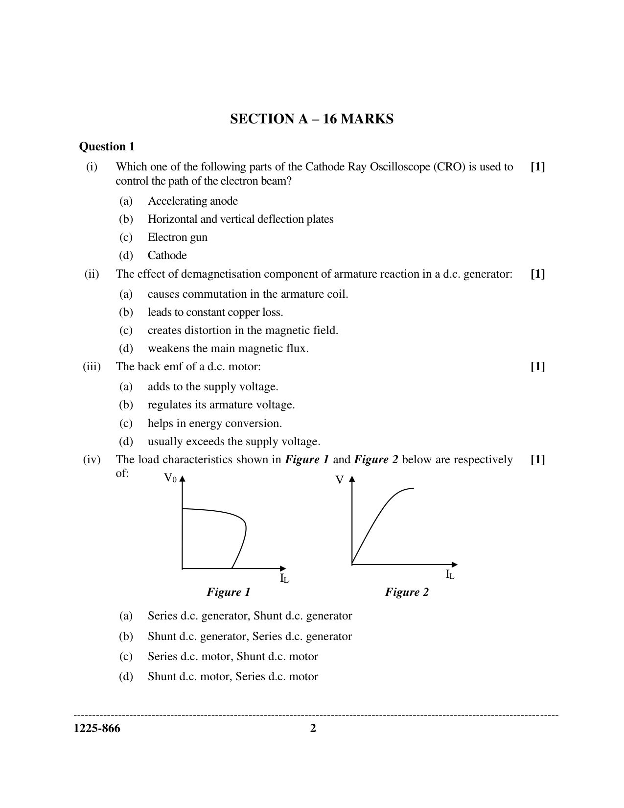 ISC 2025 Electricity and Electronics Question Paper for Class 12 — page 2