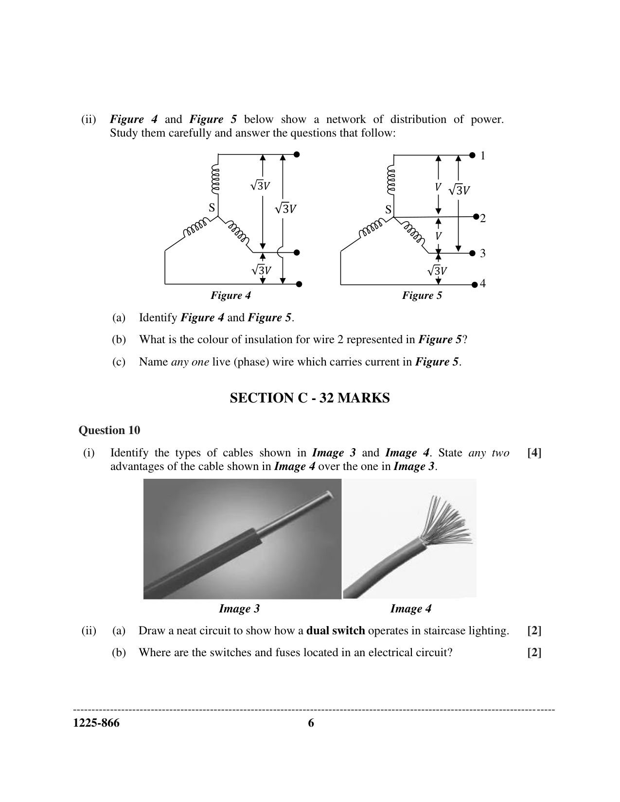 ISC 2025 Electricity and Electronics Question Paper for Class 12 — page 6