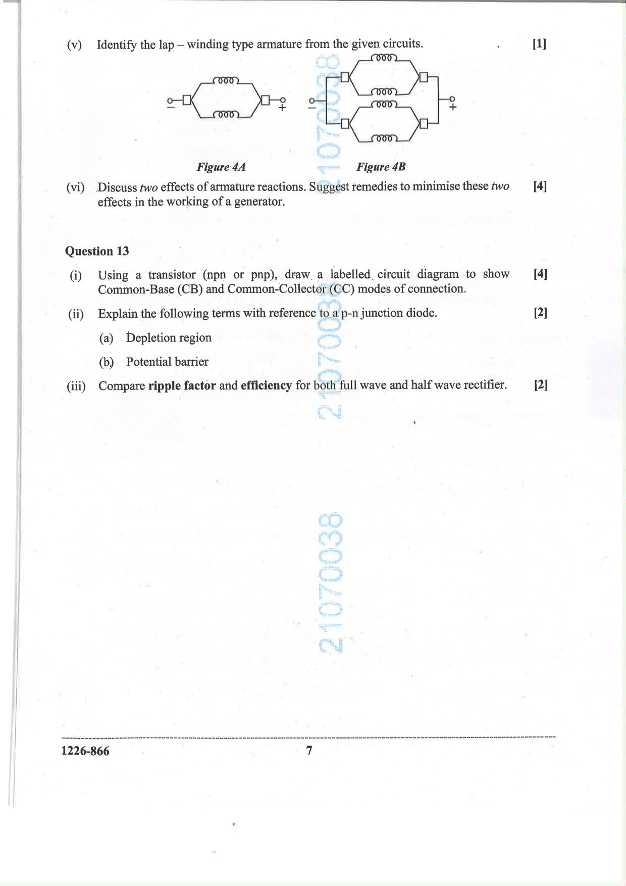 ISC 2026 Electricity and Electronics Question Paper for Class 12 — page 7