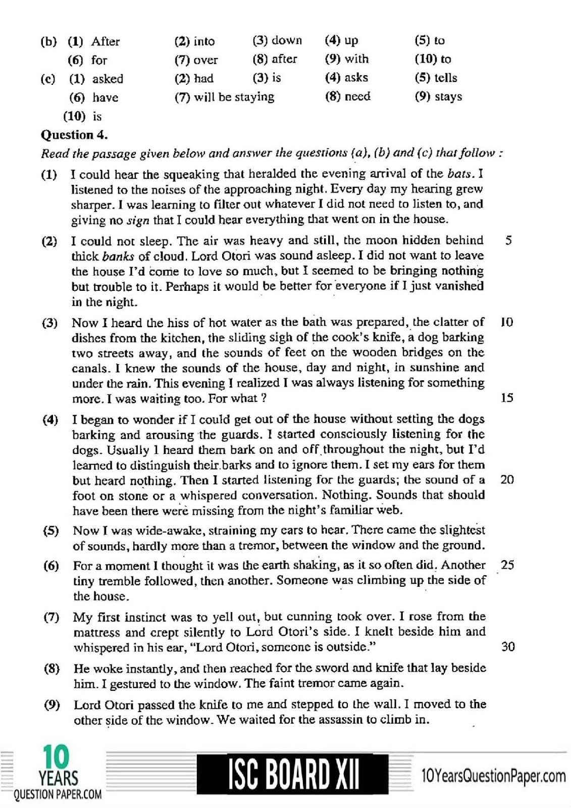 English Form 1 Exam Paper Pt3 Format : Cambridge IGCSE Biology-0610