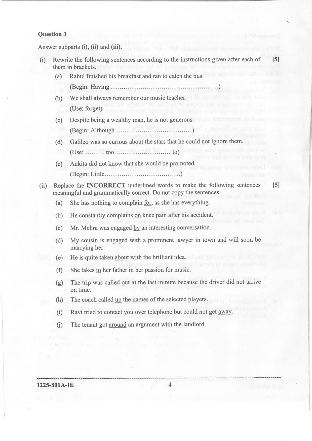 ISC 2025 English Language Improvement Examination Question Paper for Class 12 — page 4