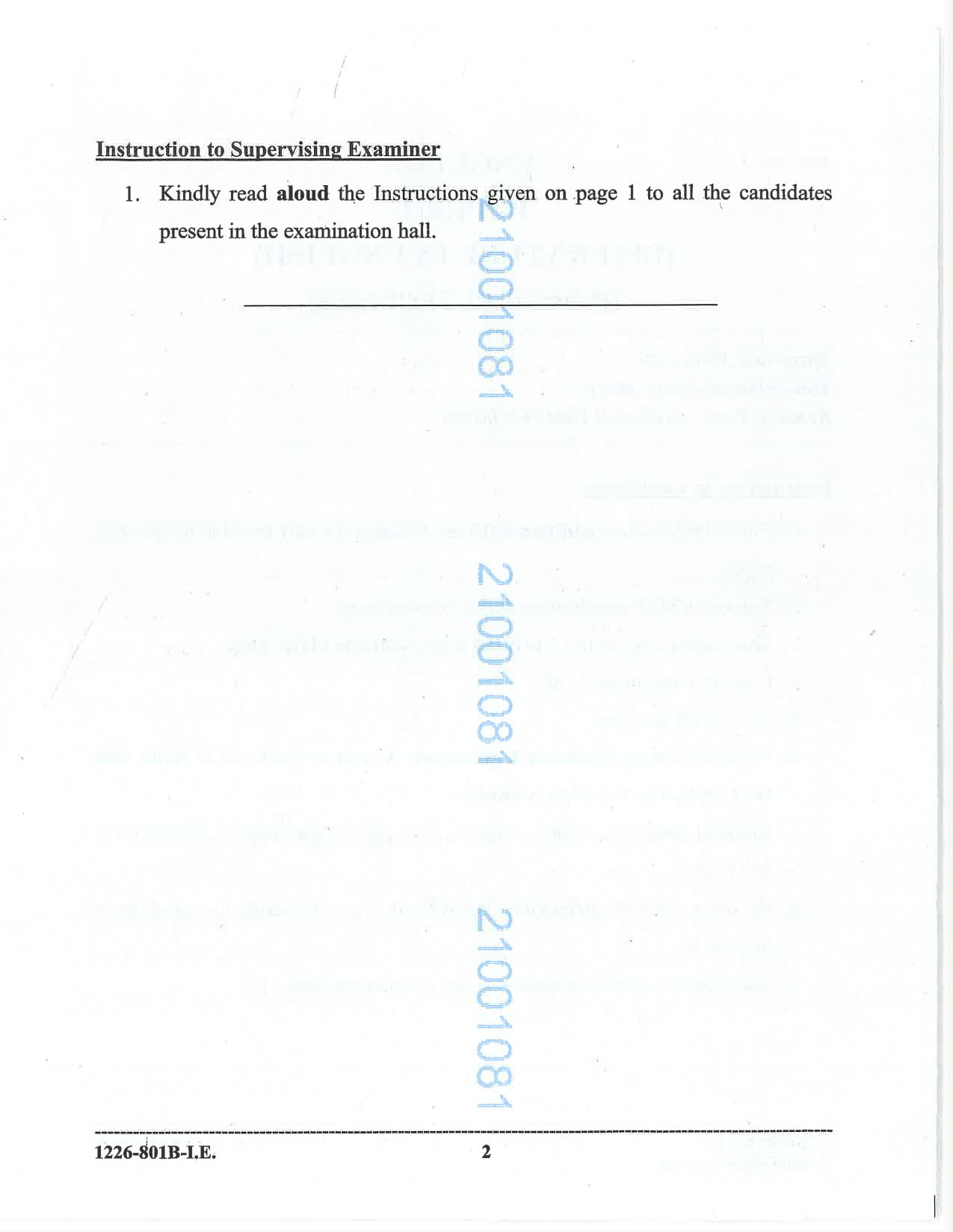 ISC 2026 English Literature Improvement Examination Question Paper for Class 12 — page 2