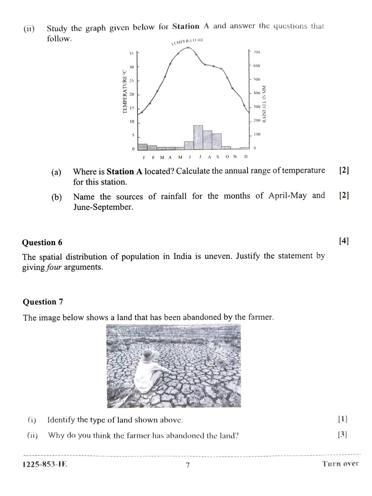 ISC 2025 Geography Improvement Examination Question Paper for Class 12 — page 7
