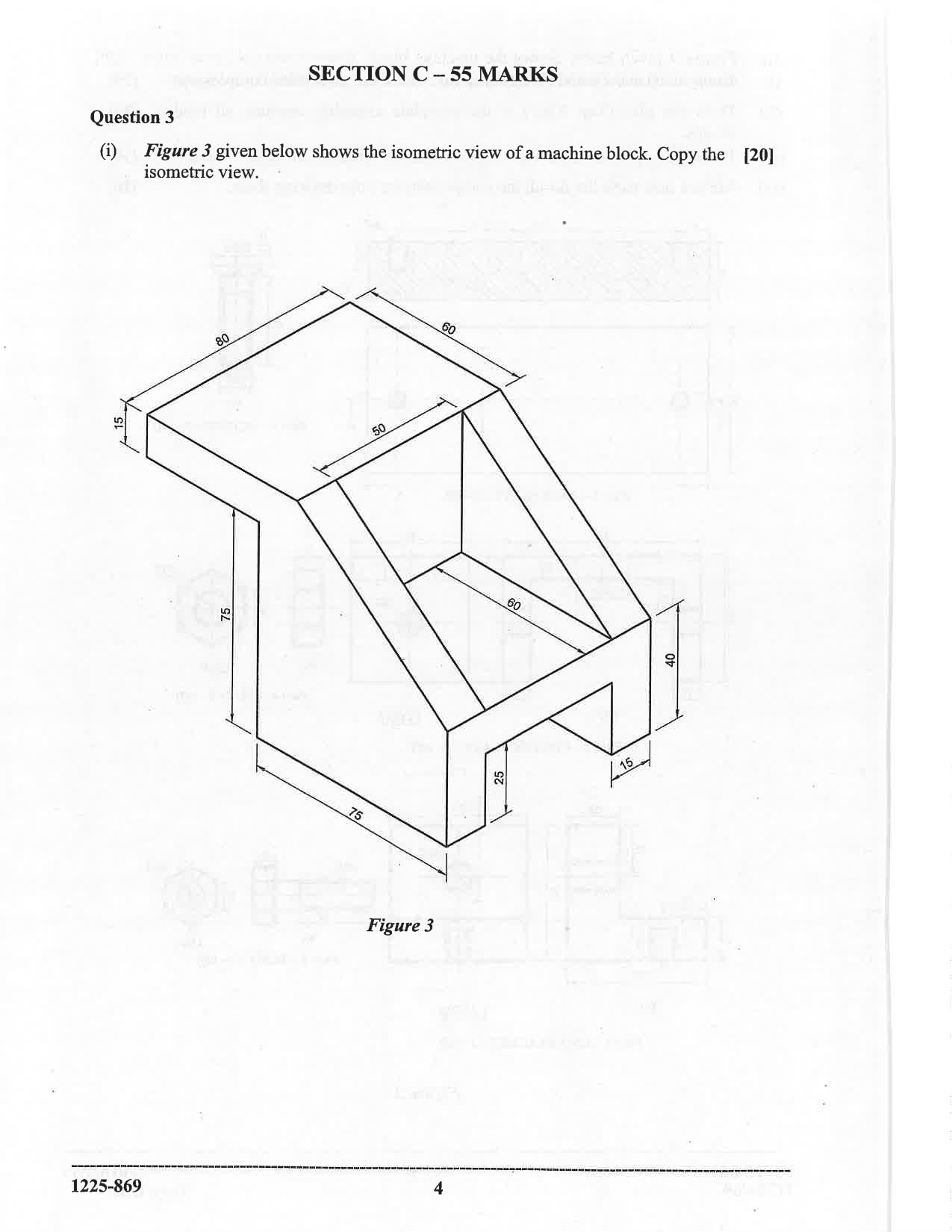 ISC 2025 Geometrical and Mechanical Drawing Question Paper for Class 12 — page 4