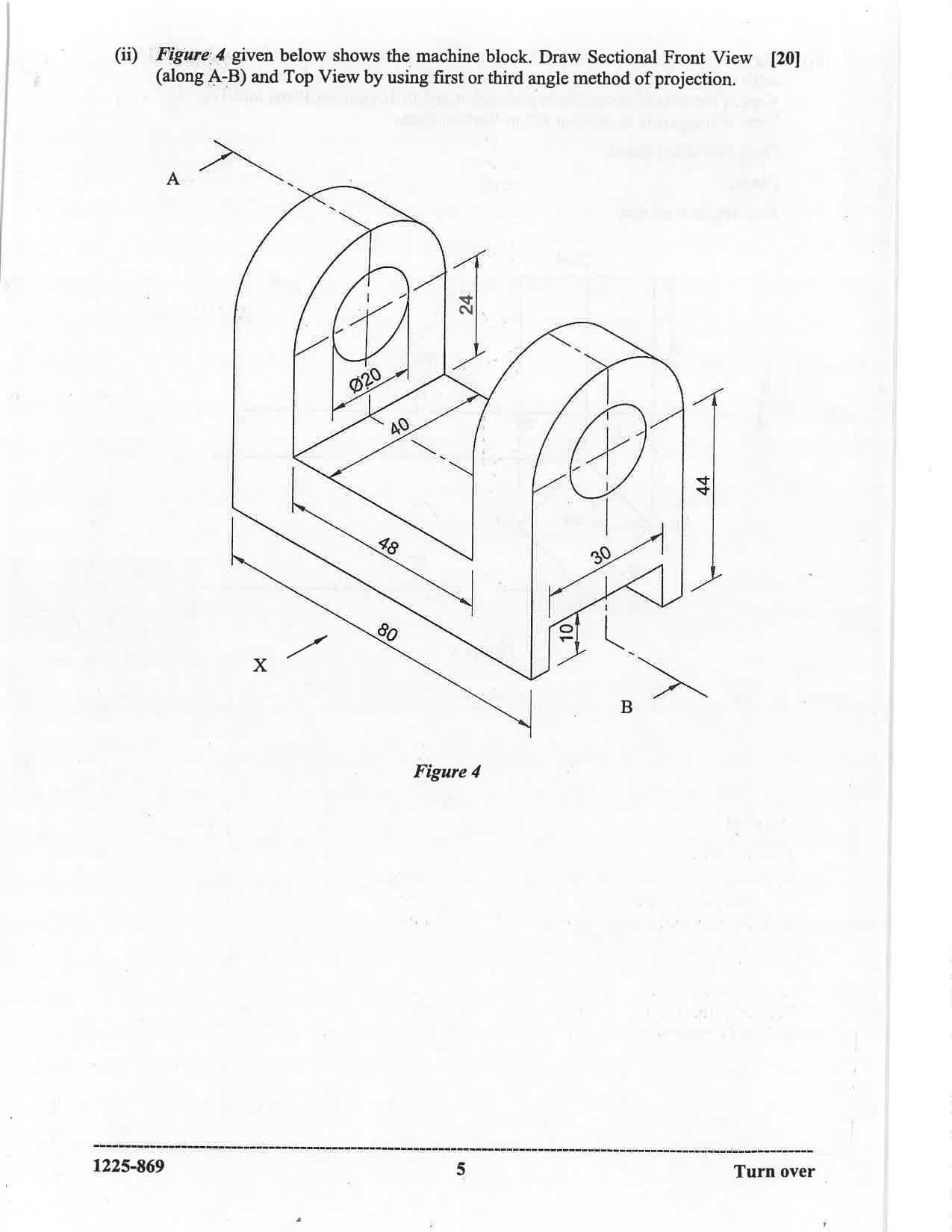 ISC 2025 Geometrical and Mechanical Drawing Question Paper for Class 12 — page 5