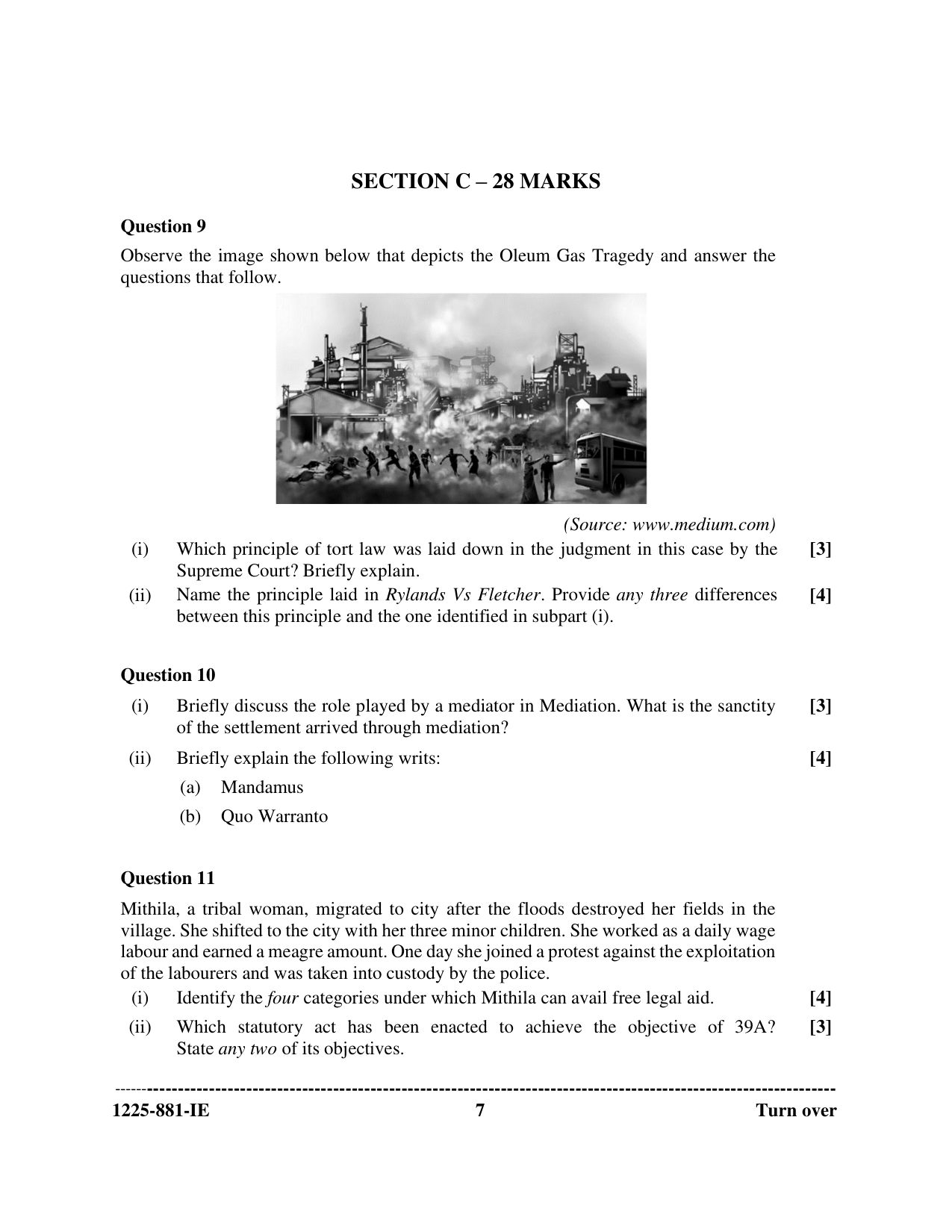 ISC 2025 Legal Studies Improvement Examination Question Paper for Class 12 — page 7