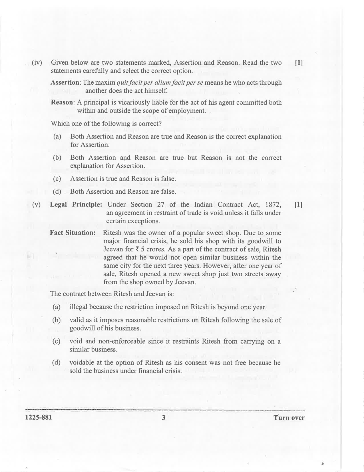 ISC 2025 Legal Studies Question Paper for Class 12 — page 3