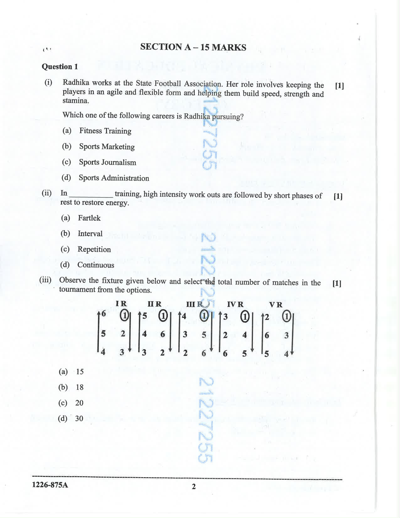 ISC 2026 Physical Education Question Paper for Class 12 — page 2