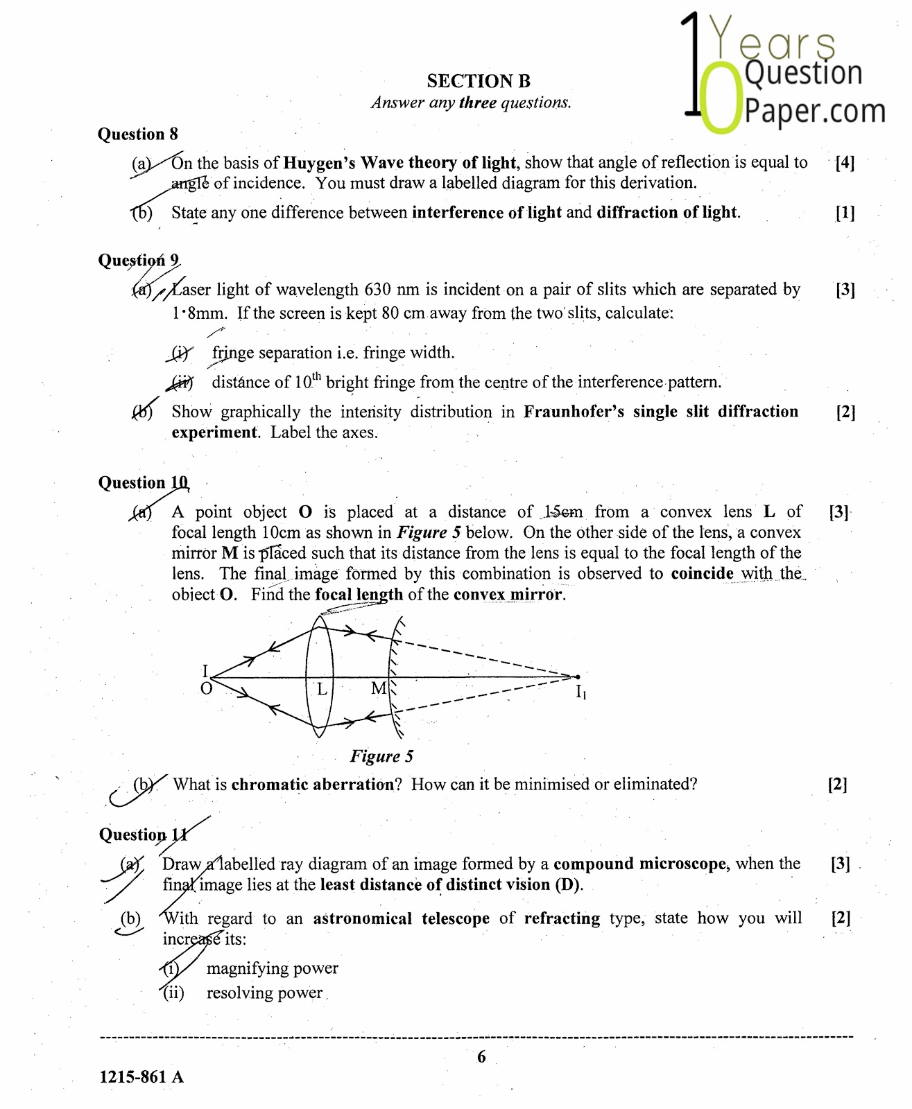 ISC Class 12 Physics 2015 Question Paper