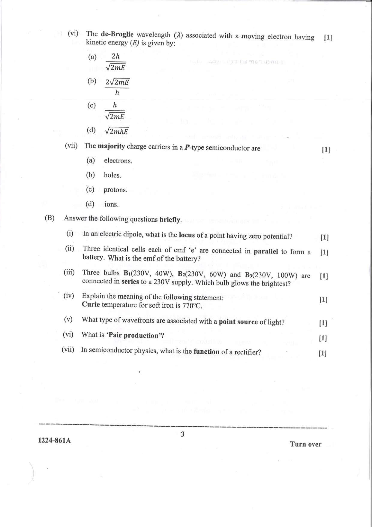 ISC 2024 Physics Question Paper for Class 12 — page 3