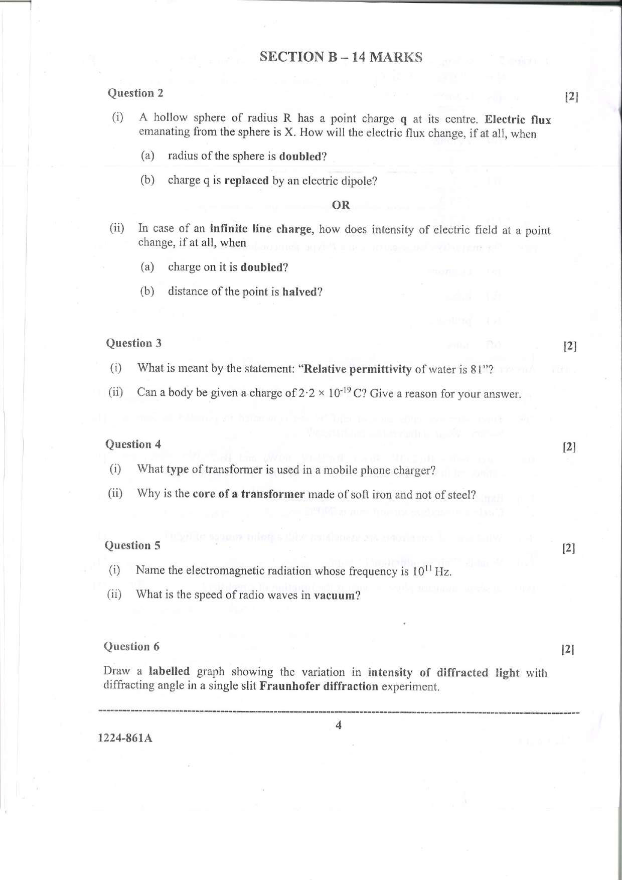 ISC 2024 Physics Question Paper for Class 12 — page 4