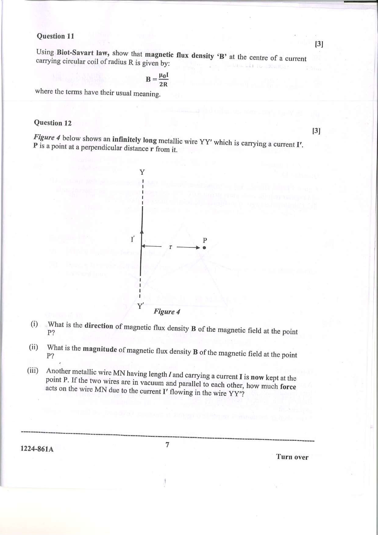 ISC 2024 Physics Question Paper for Class 12 — page 7