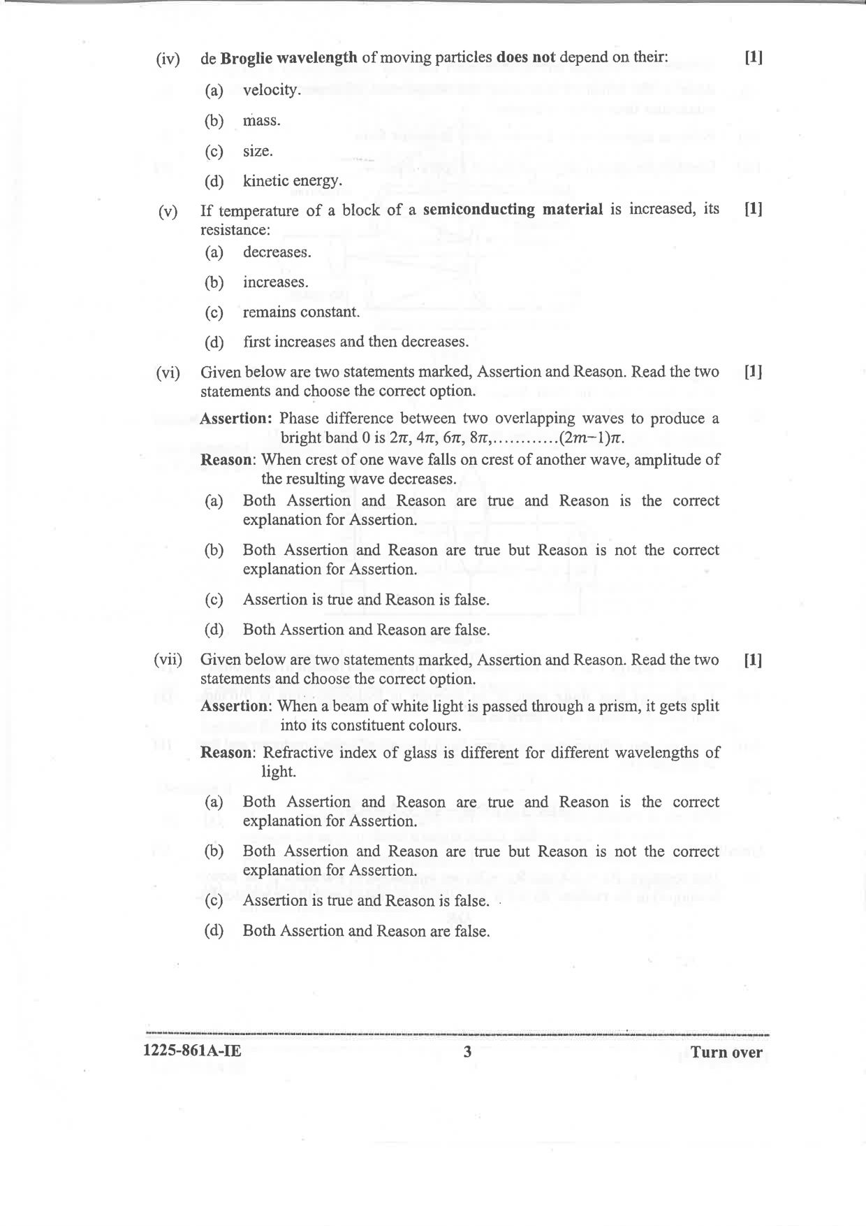 ISC 2025 Physics Improvement Examination Question Paper for Class 12 — page 3
