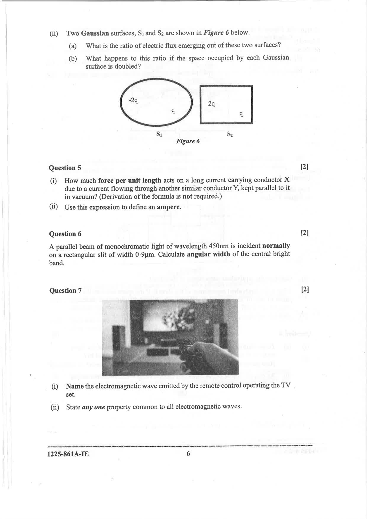 ISC 2025 Physics Improvement Examination Question Paper for Class 12 — page 6
