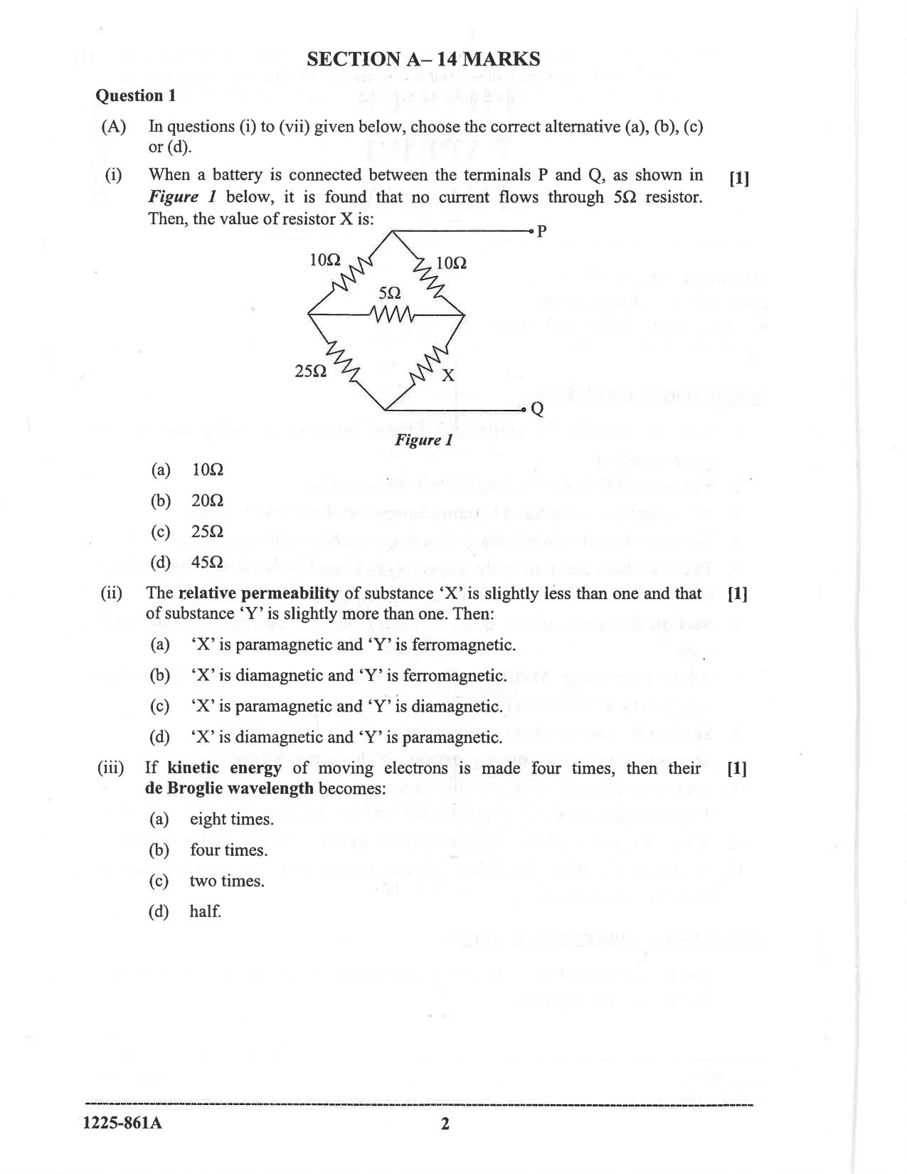 ISC 2025 Physics Question Paper for Class 12 — page 2