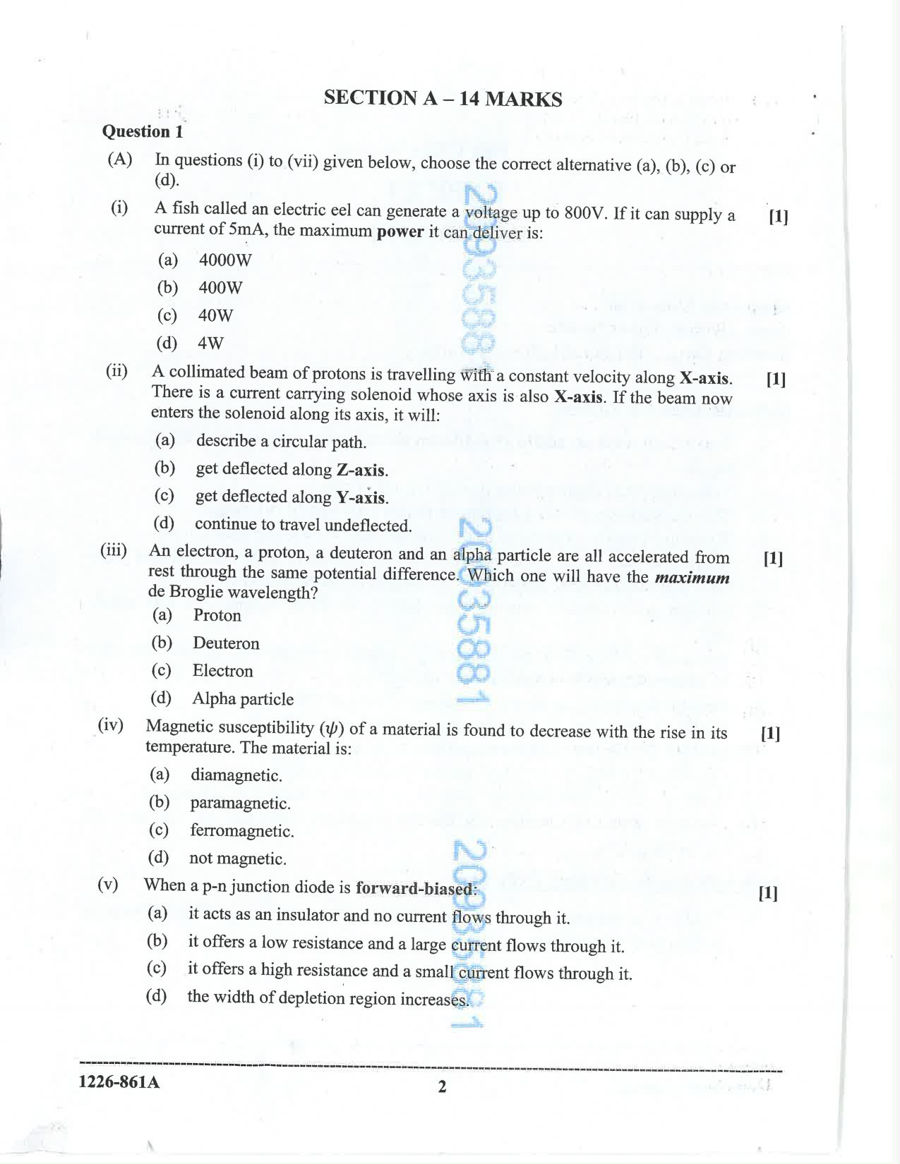 ISC 2026 Physics Question Paper for Class 12 — page 2
