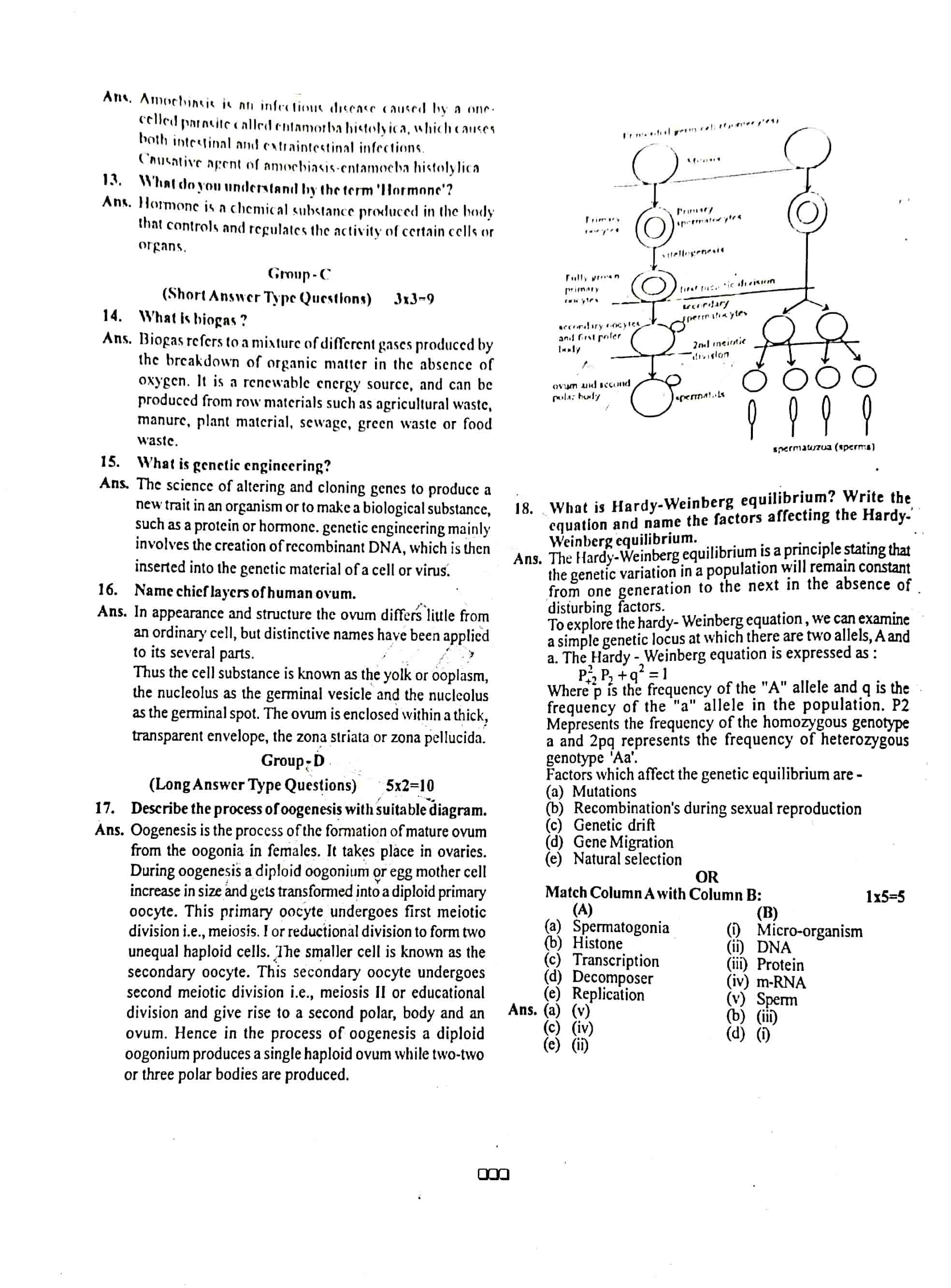 JAC Class 12 Biology Question Paper 2019 with Solution — page 3