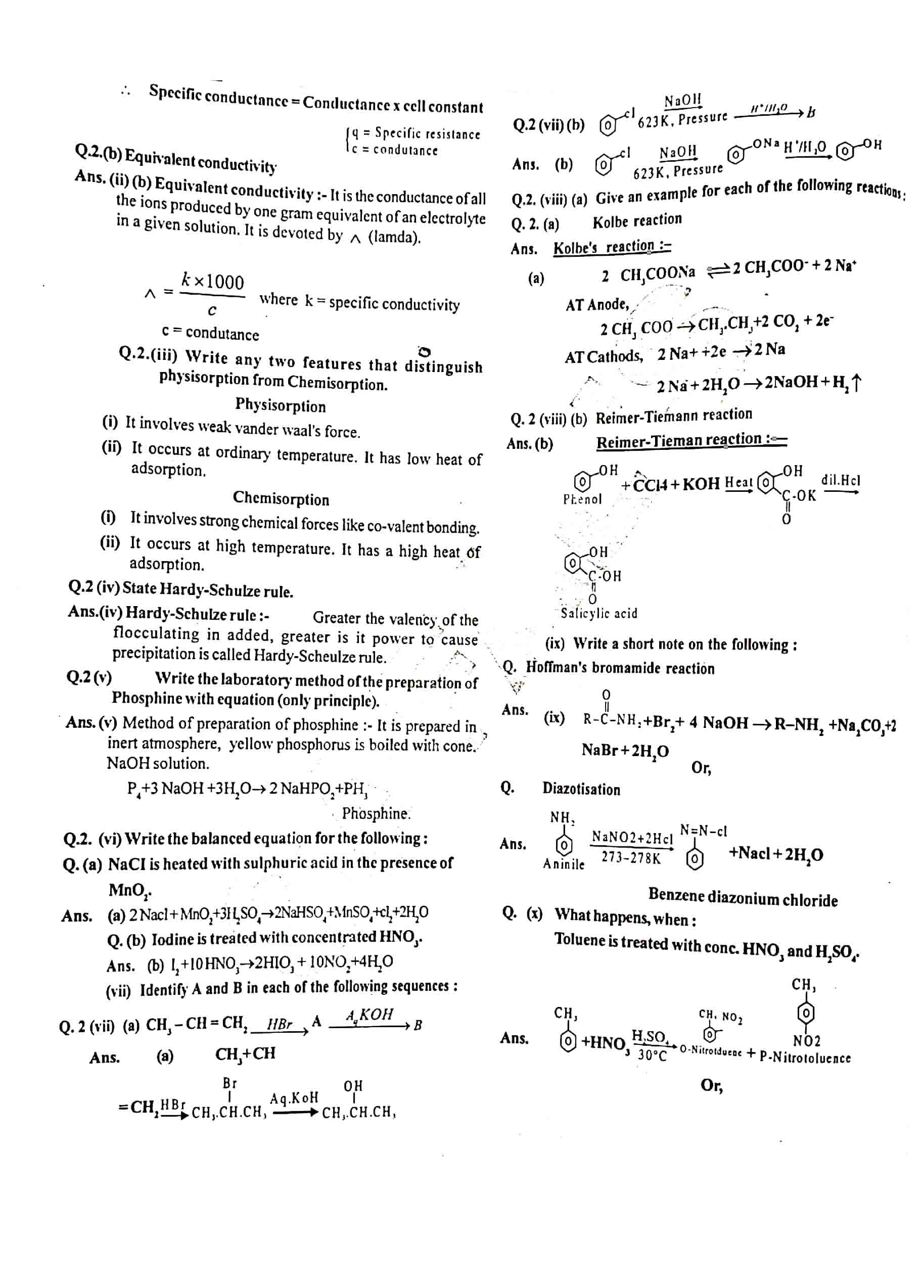 JAC Class 12 Chemistry Question Paper 2012 with Solution — page 2