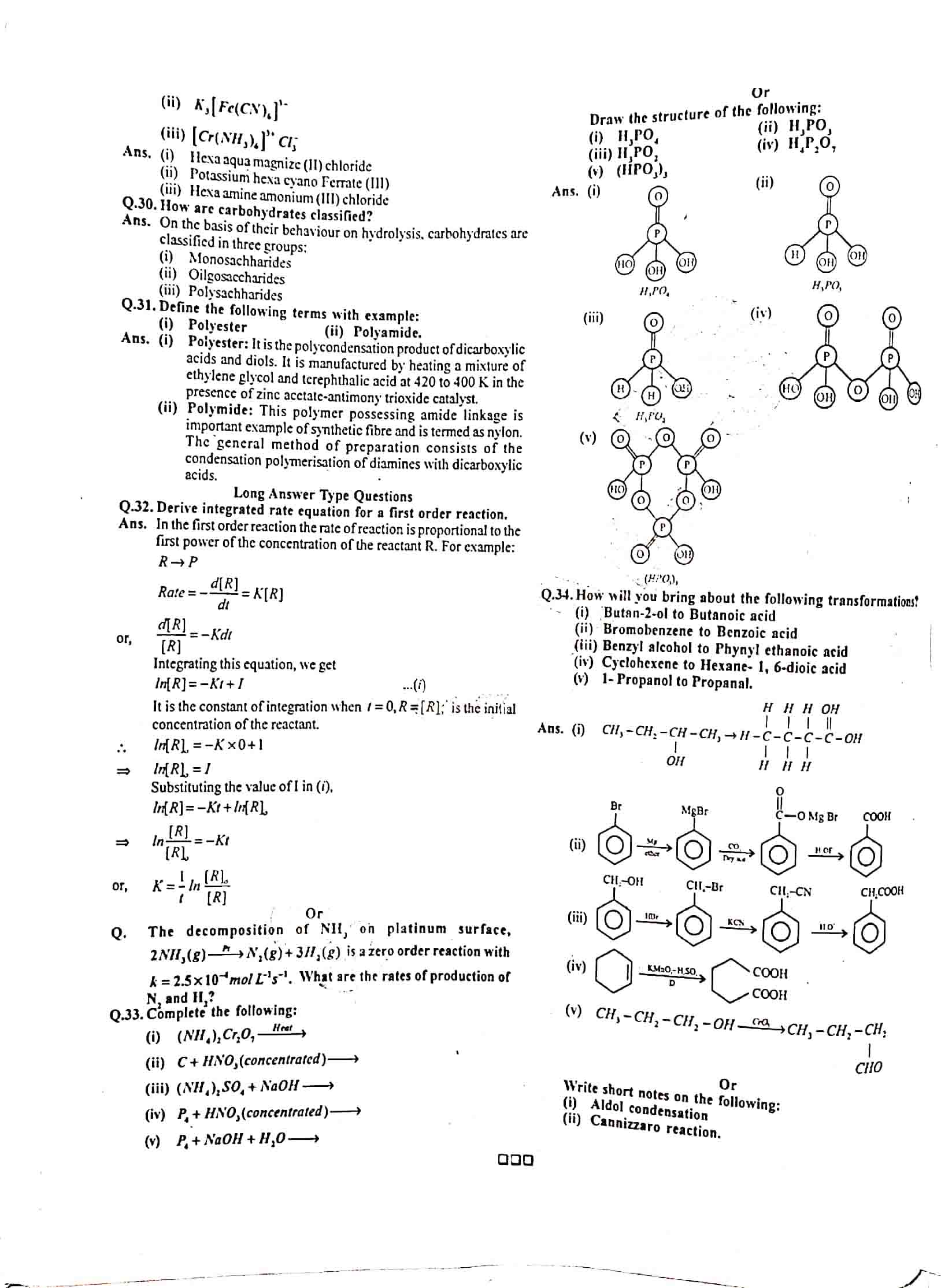 JAC Class 12 Chemistry Question Paper 2015 with Solution — page 3