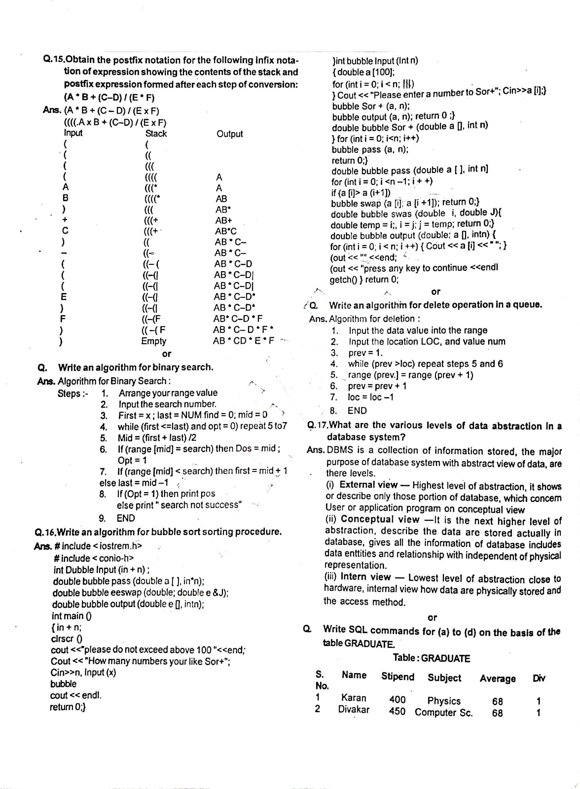 JAC Class 12 Computer Science Question Paper 2013 with Solution — page 4