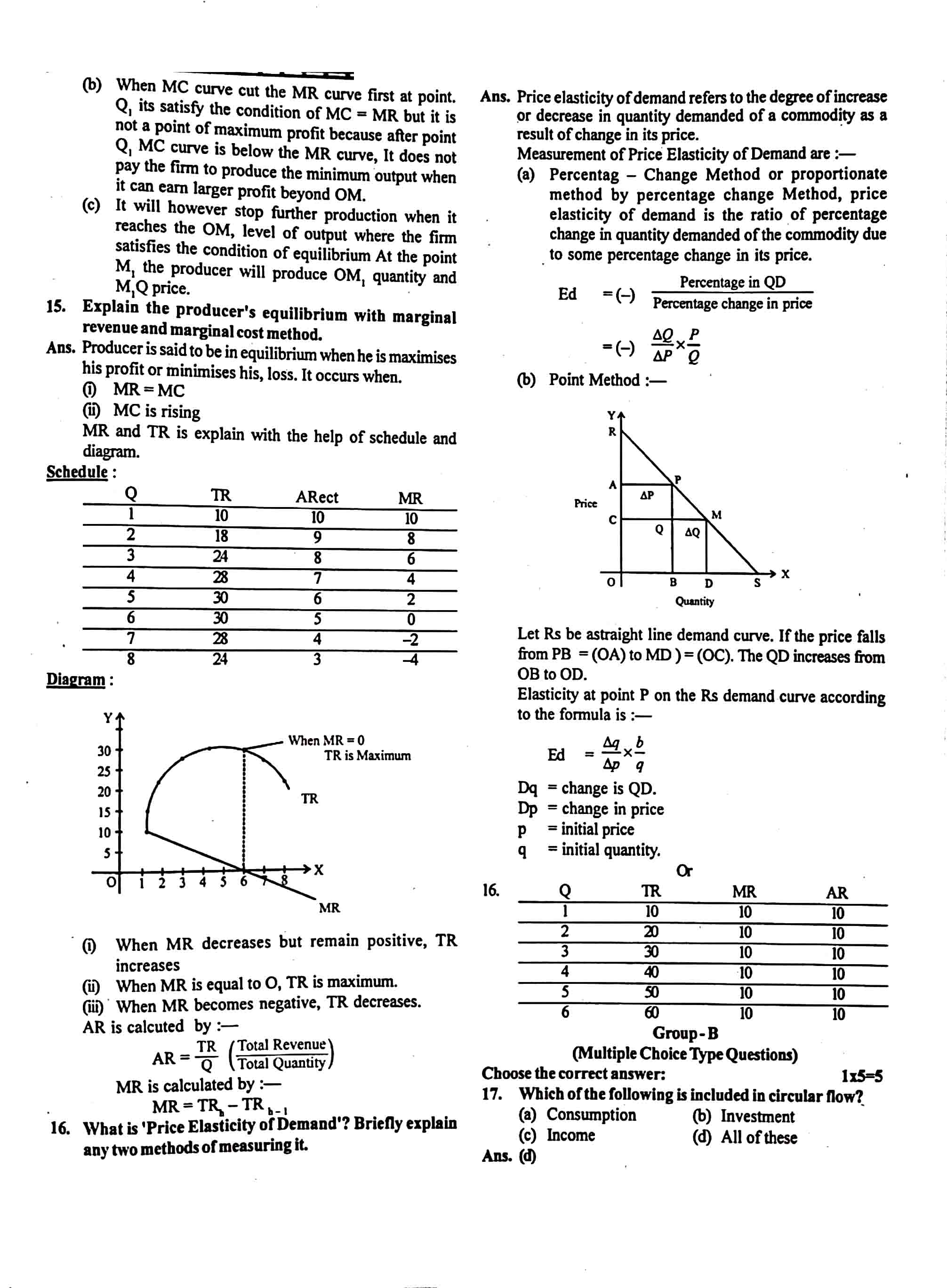 JAC Class 12 economics Question Paper 2019 with Solution — page 3