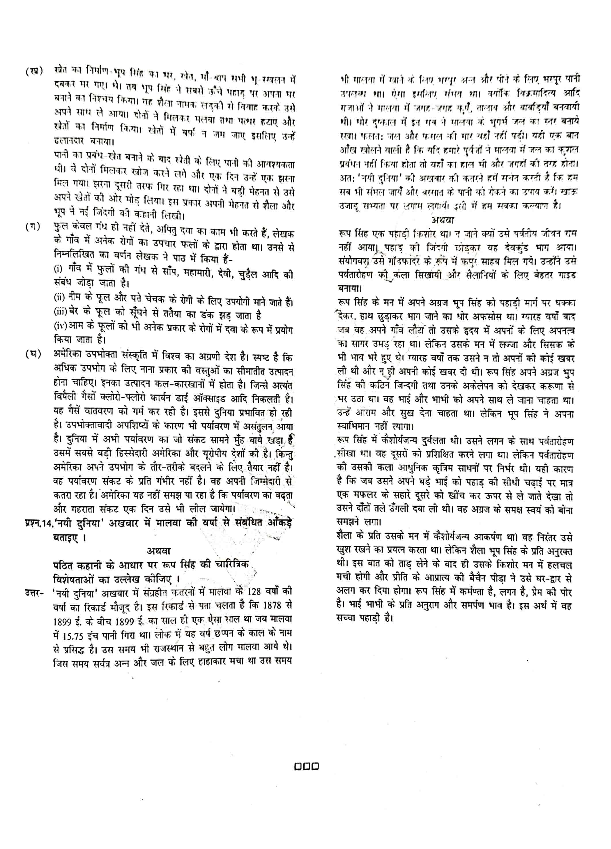 JAC Class 12 Hindi Question Paper 2018 with Answer — page 6