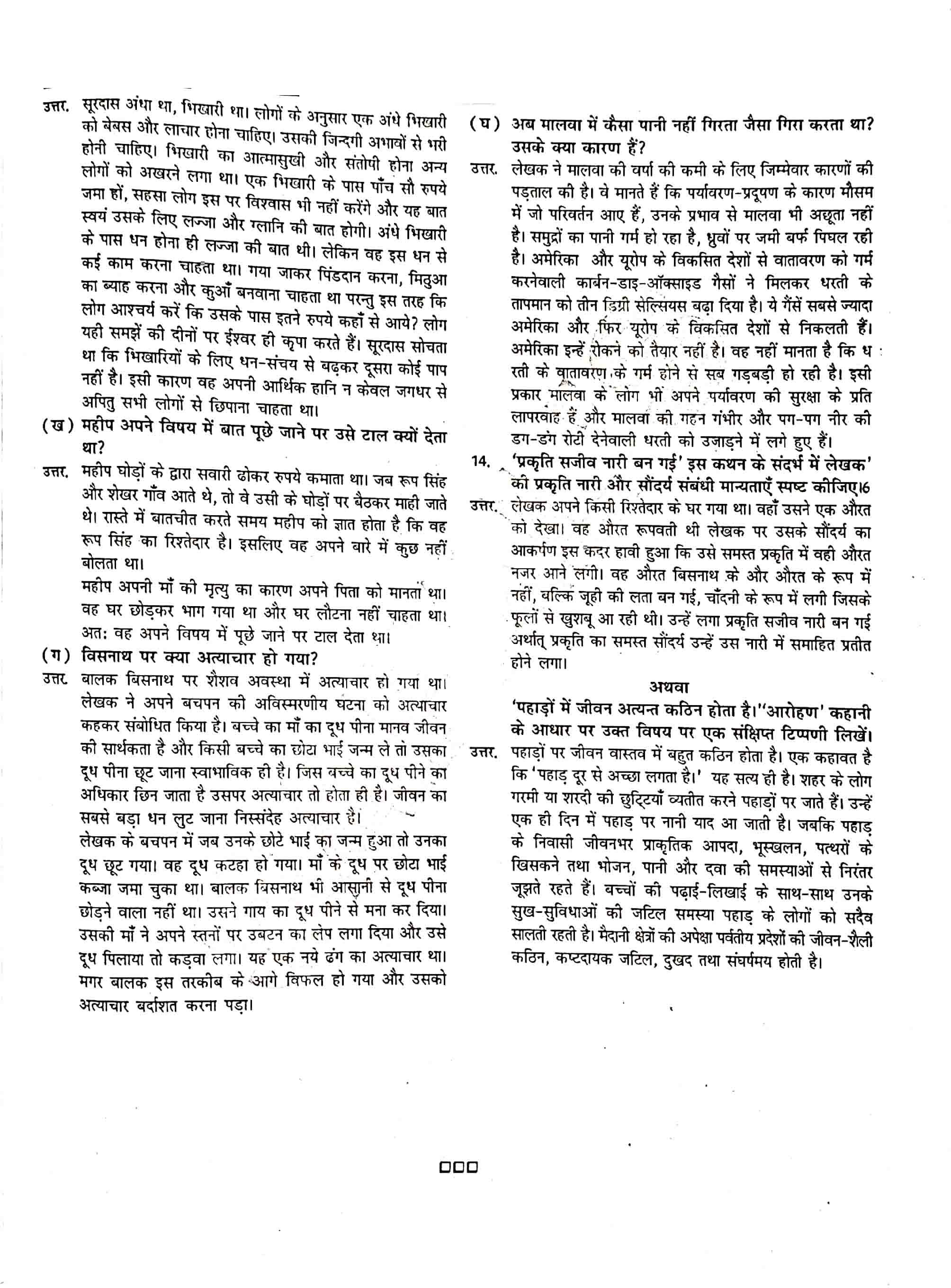 JAC Class 12 Hindi Question Paper 2019 with Answer — page 6