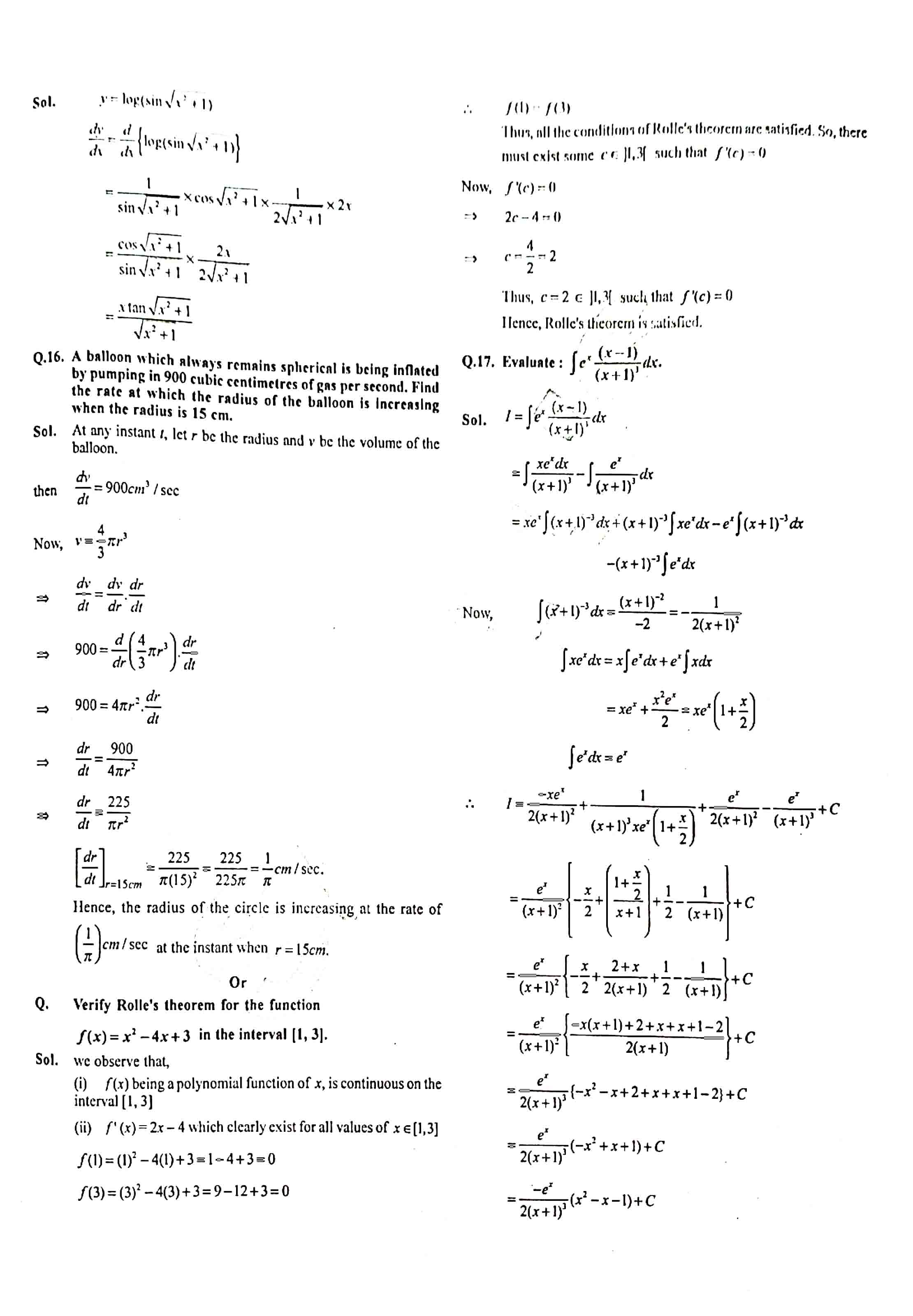 JAC Class 12 Math Question Paper 2015 with Solution — page 4