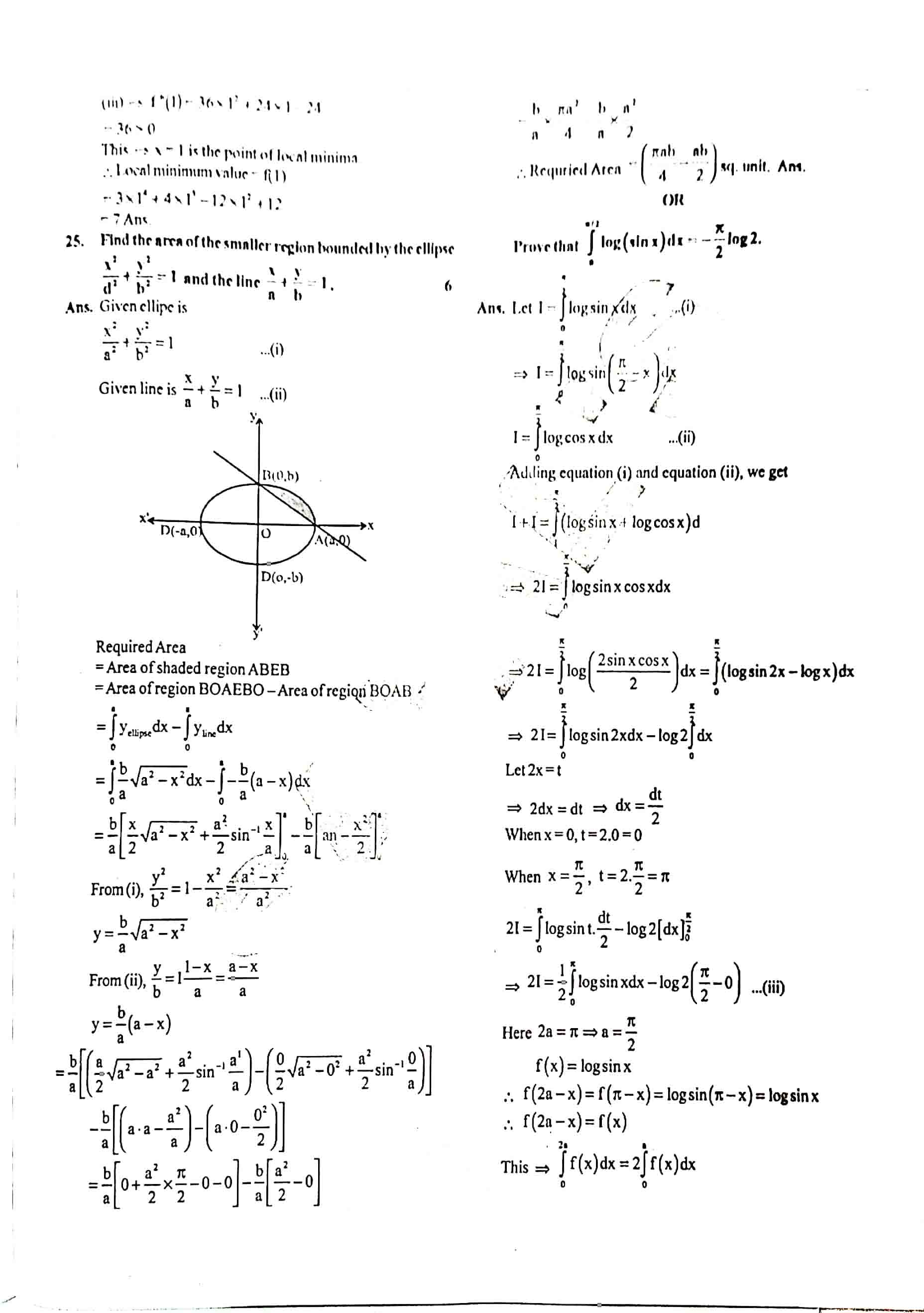 JAC Class 12 Math Question Paper 2020 with Solution — page 9