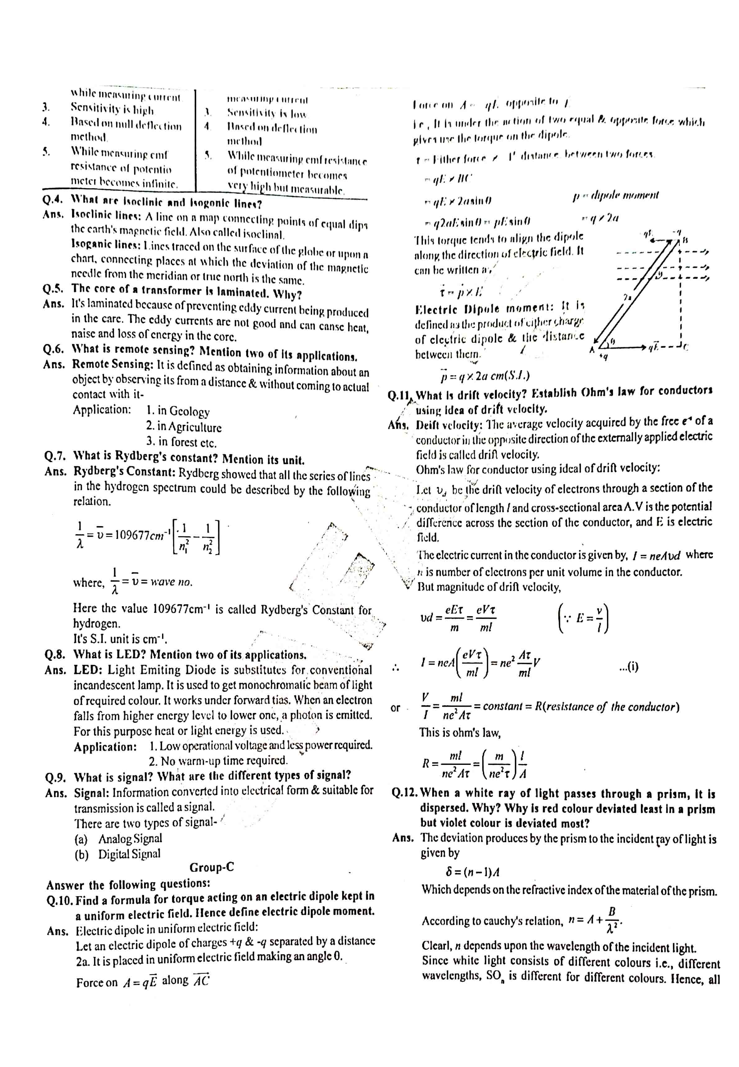 JAC Class 12 Physics Question Paper 2015 with Solution — page 2