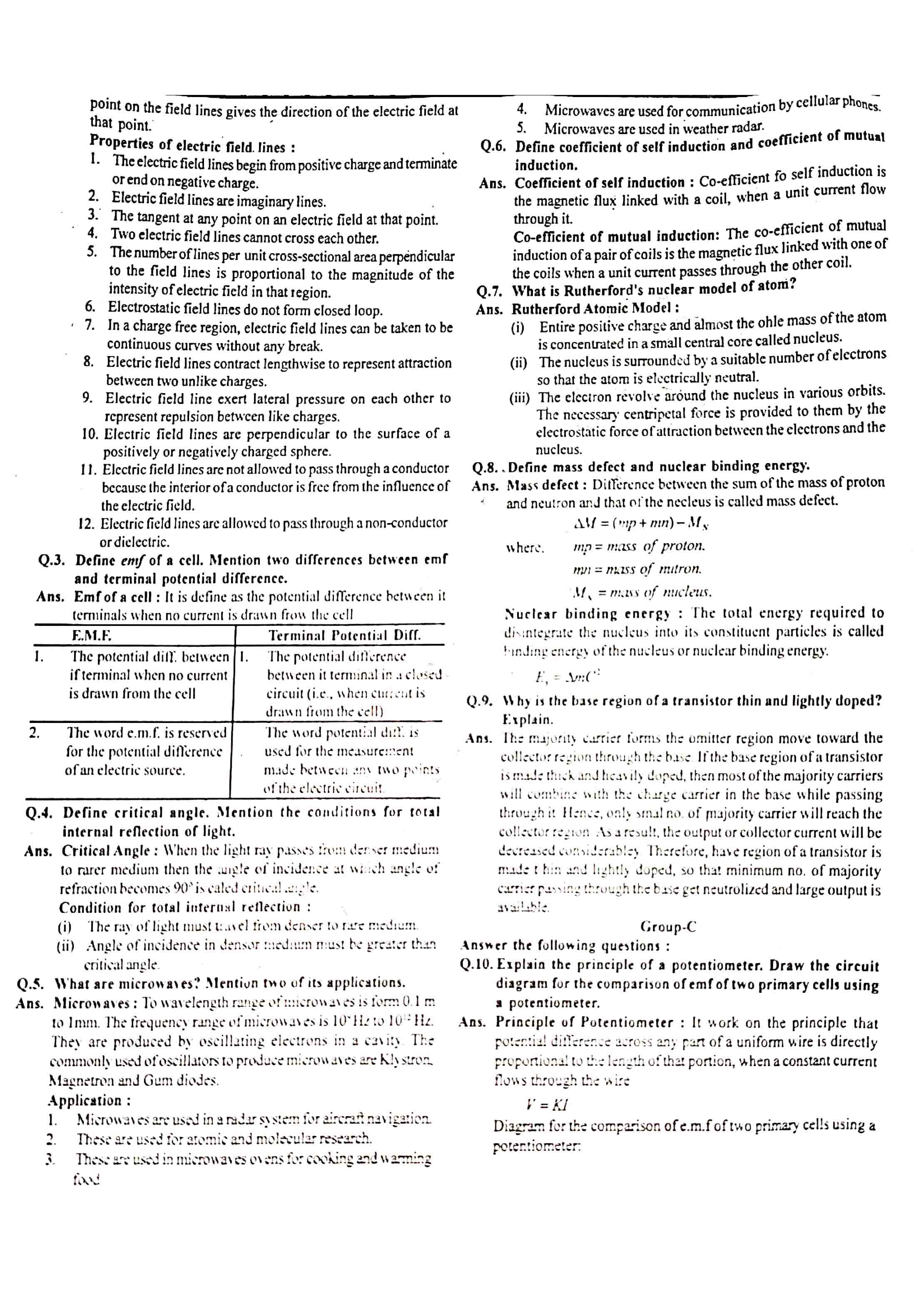 JAC Class 12 Physics Question Paper 2016 with Solution — page 2