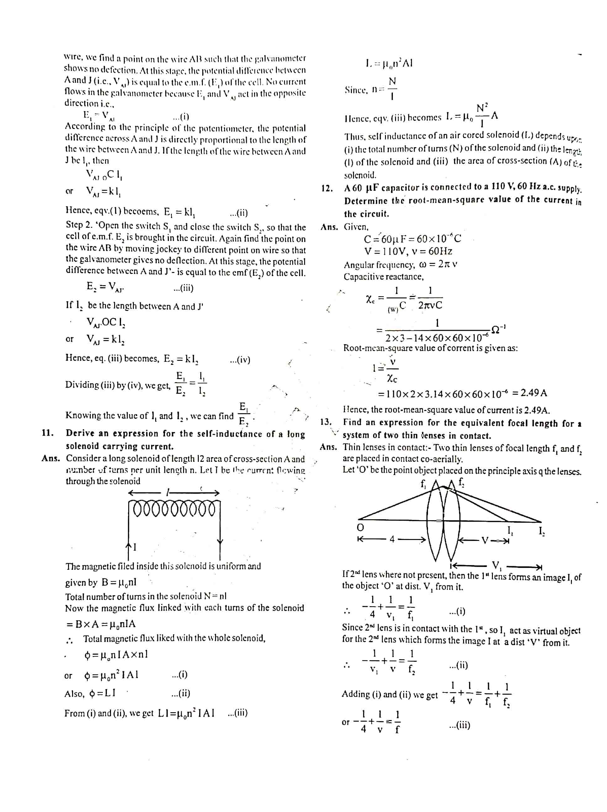 JAC Class 12 Physics Question Paper 2018 with Solution — page 3