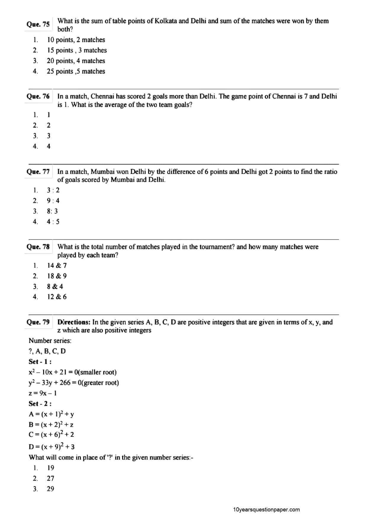 SBI PO Mains Question Paper 2021 — page 21