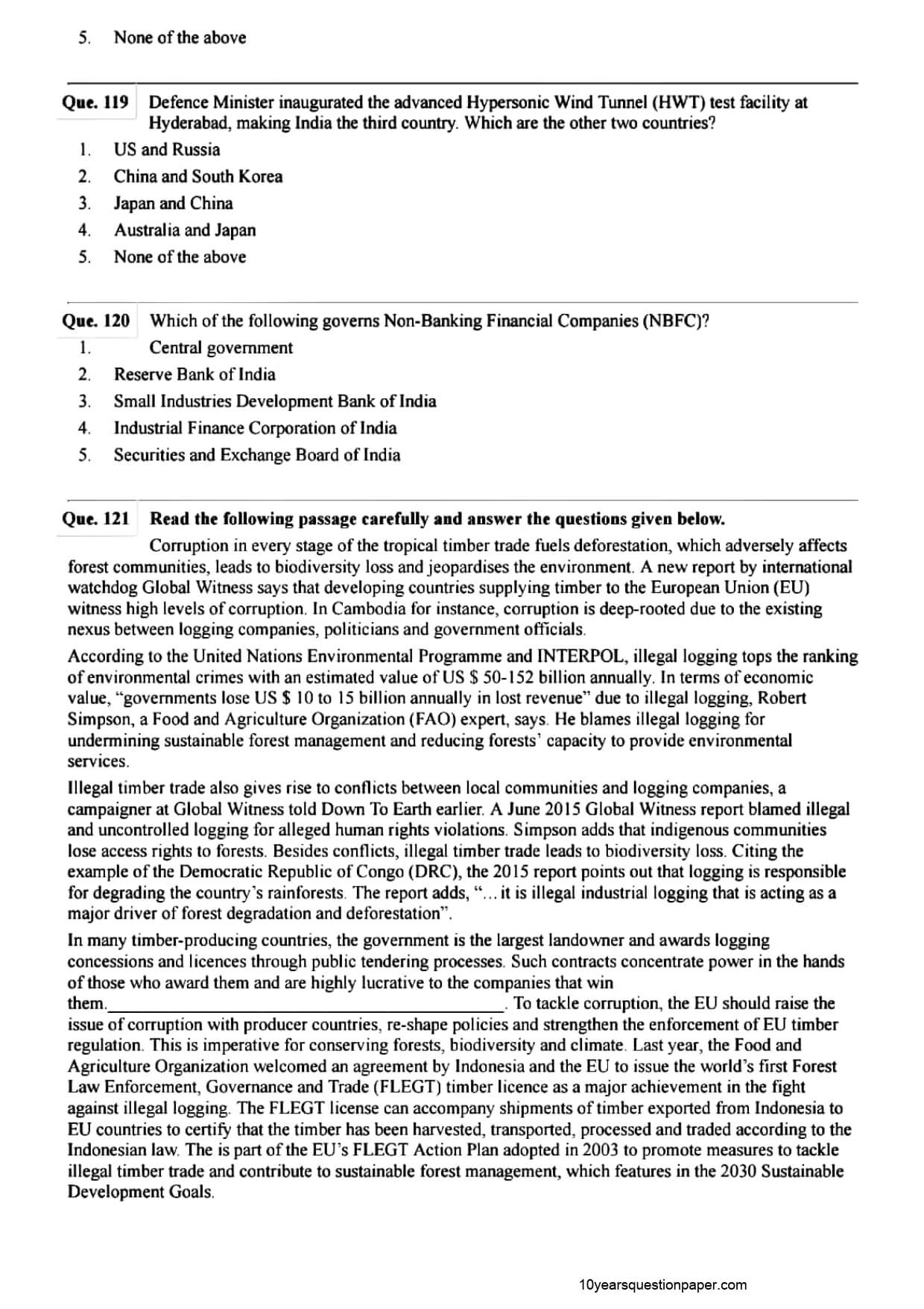 SBI PO Mains Question Paper 2021 — page 29