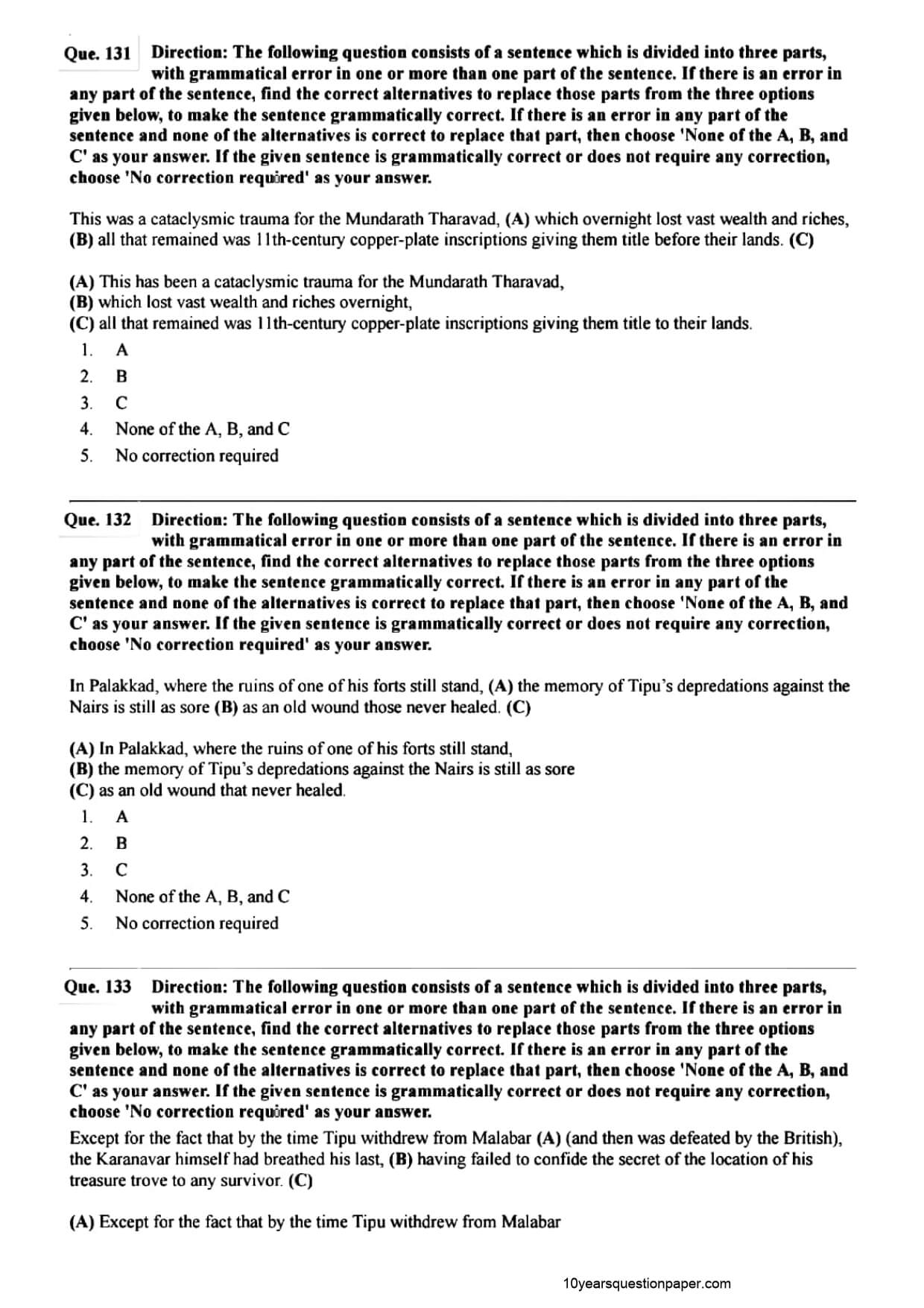 SBI PO Mains Question Paper 2021 — page 32