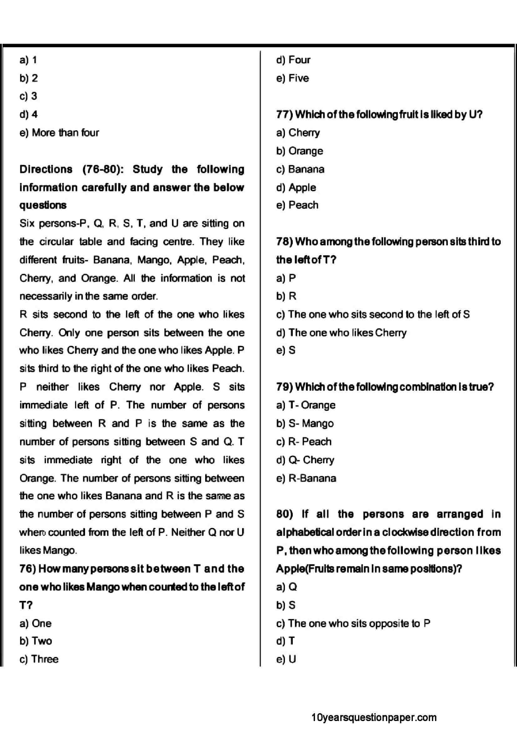 SBI PO Prelims Question Paper 2021 — page 16