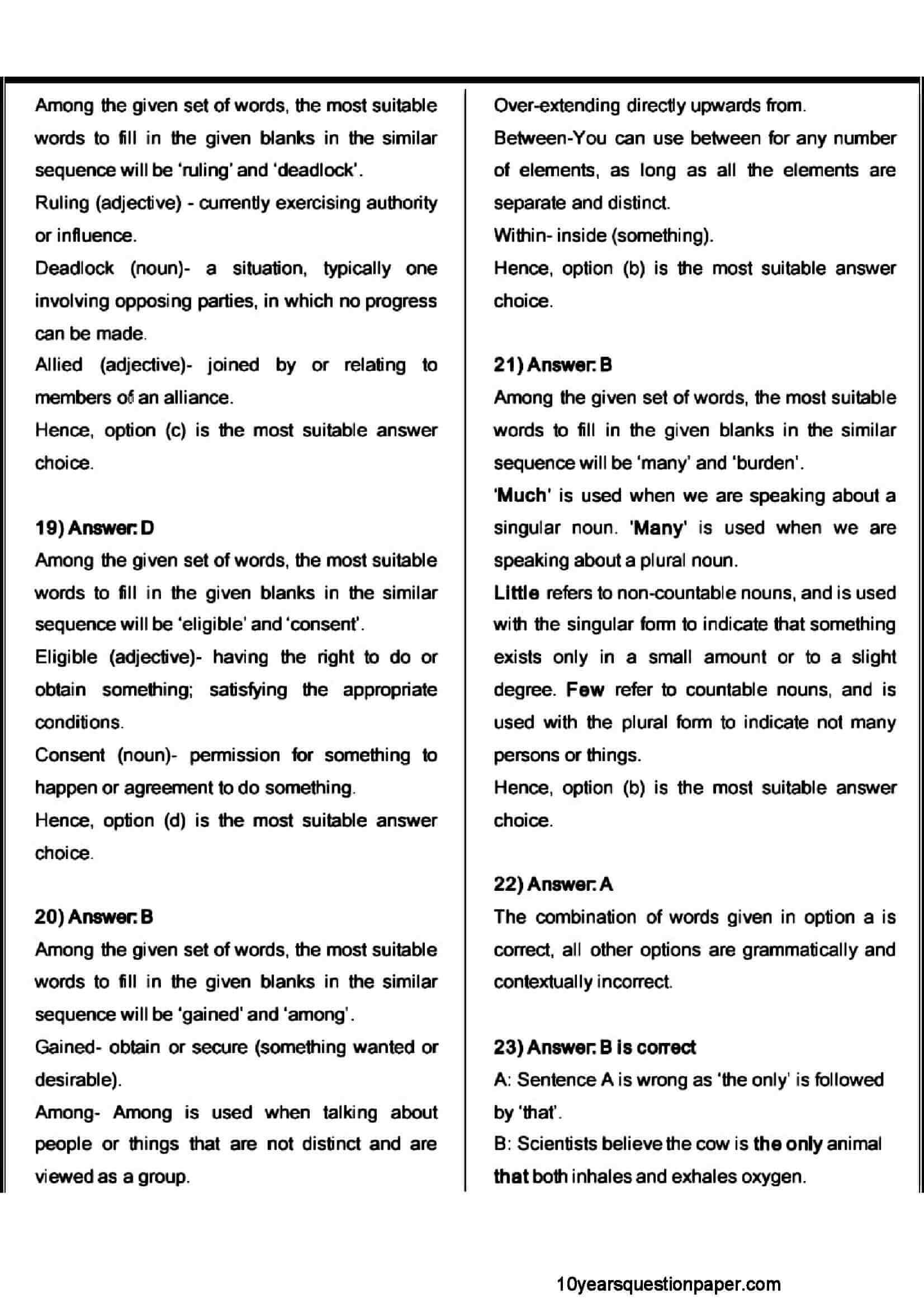 SBI PO Prelims Question Paper 2021 — page 24