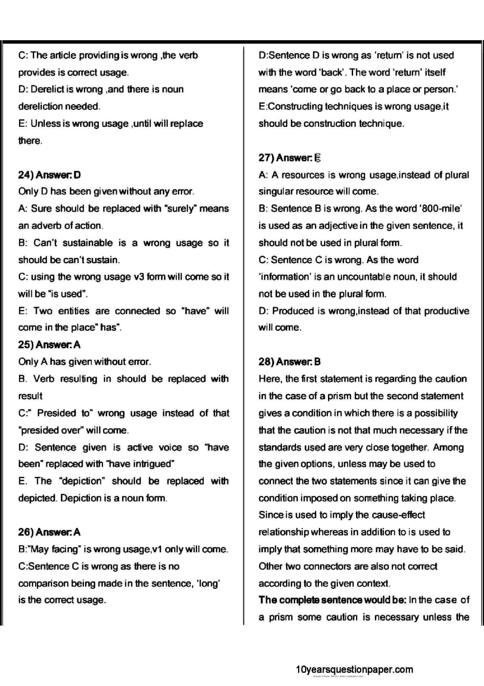SBI PO Prelims Question Paper 2021 — page 25