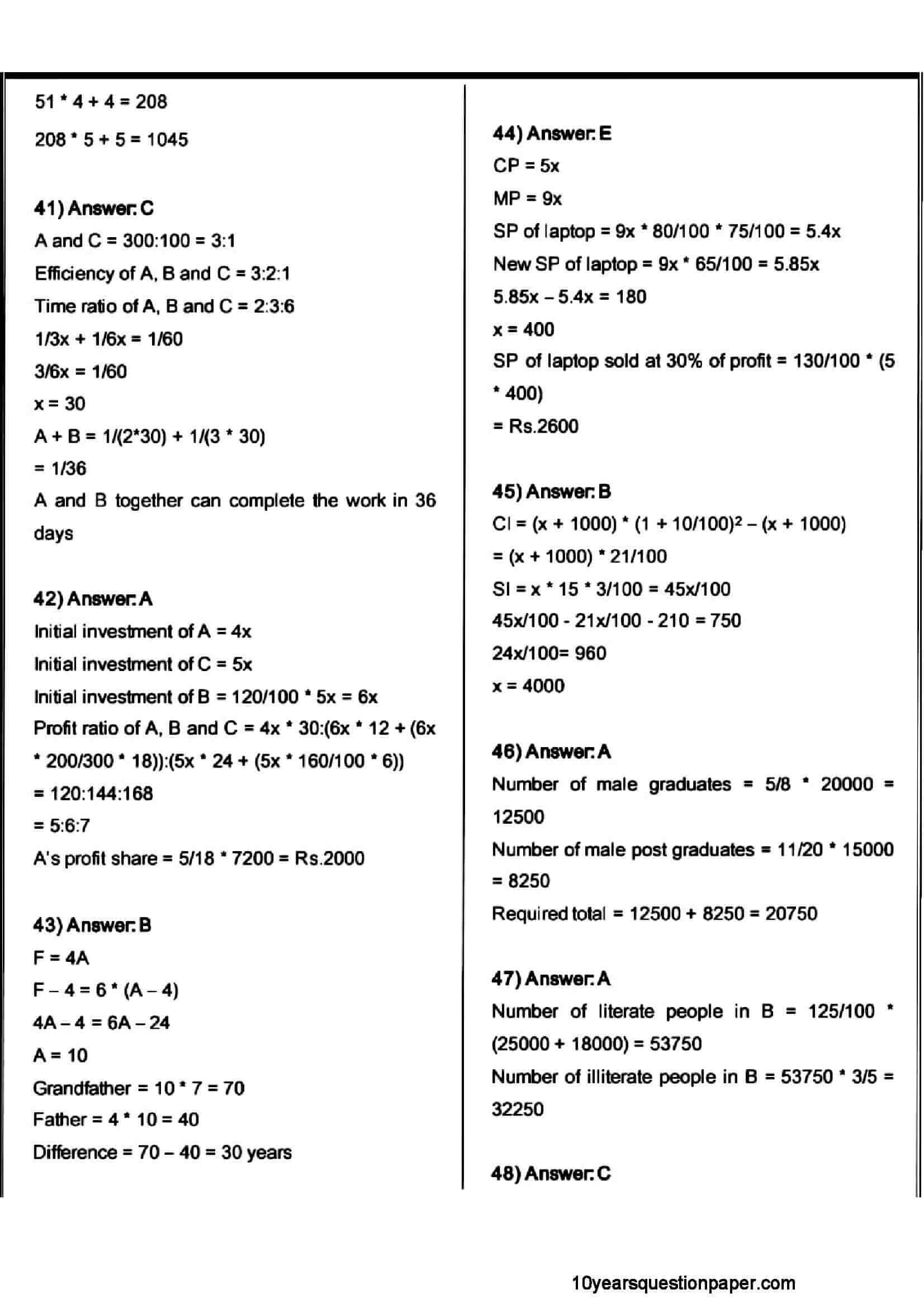 SBI PO Prelims Question Paper 2021 — page 28